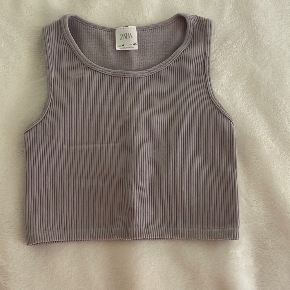 ZARA LAVENDER TANK!